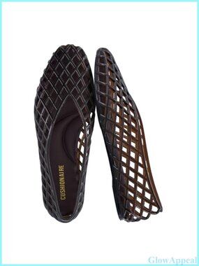 Jelly Ballet Flats Slip On Womens Breathable Comfort Shoes
